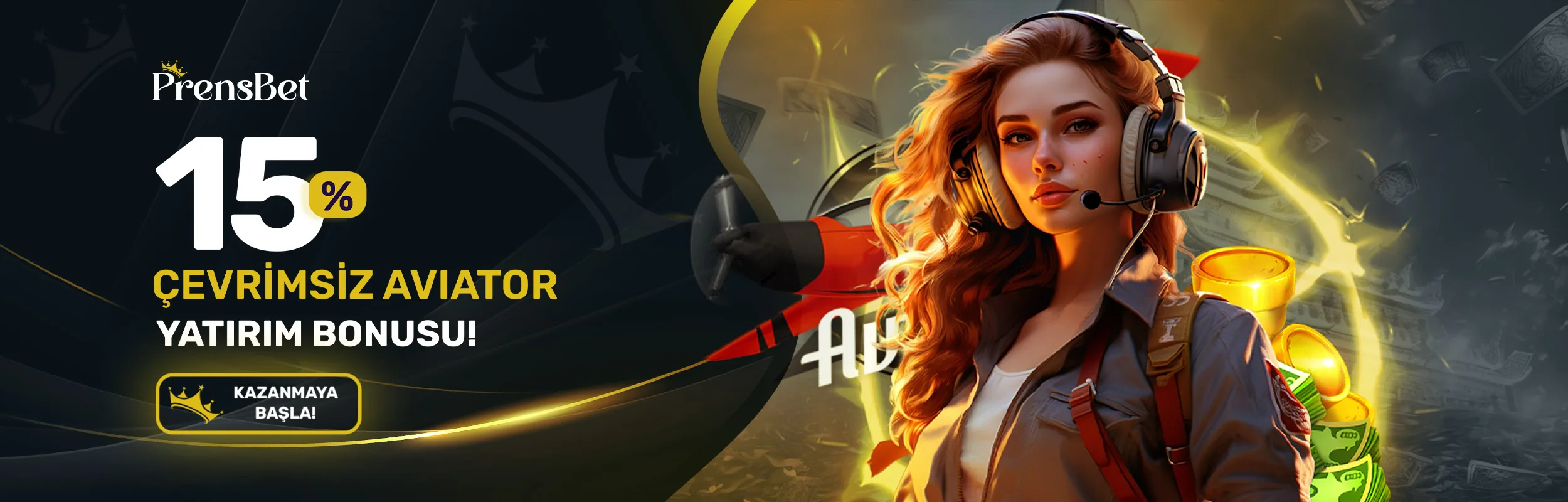 %15 Çevrimsiz Aviator