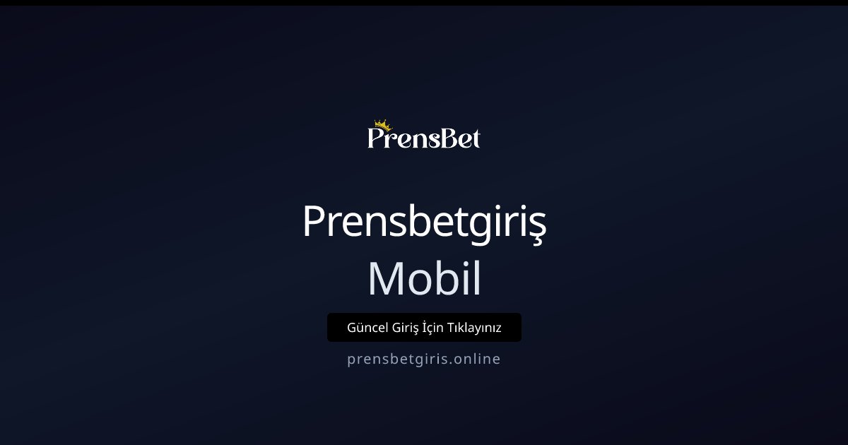 Prensbetgiriş Mobil